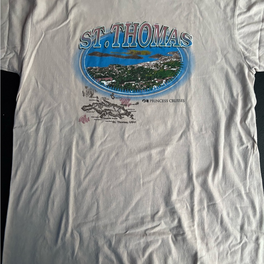 St. Thomas Graphic Tee - White